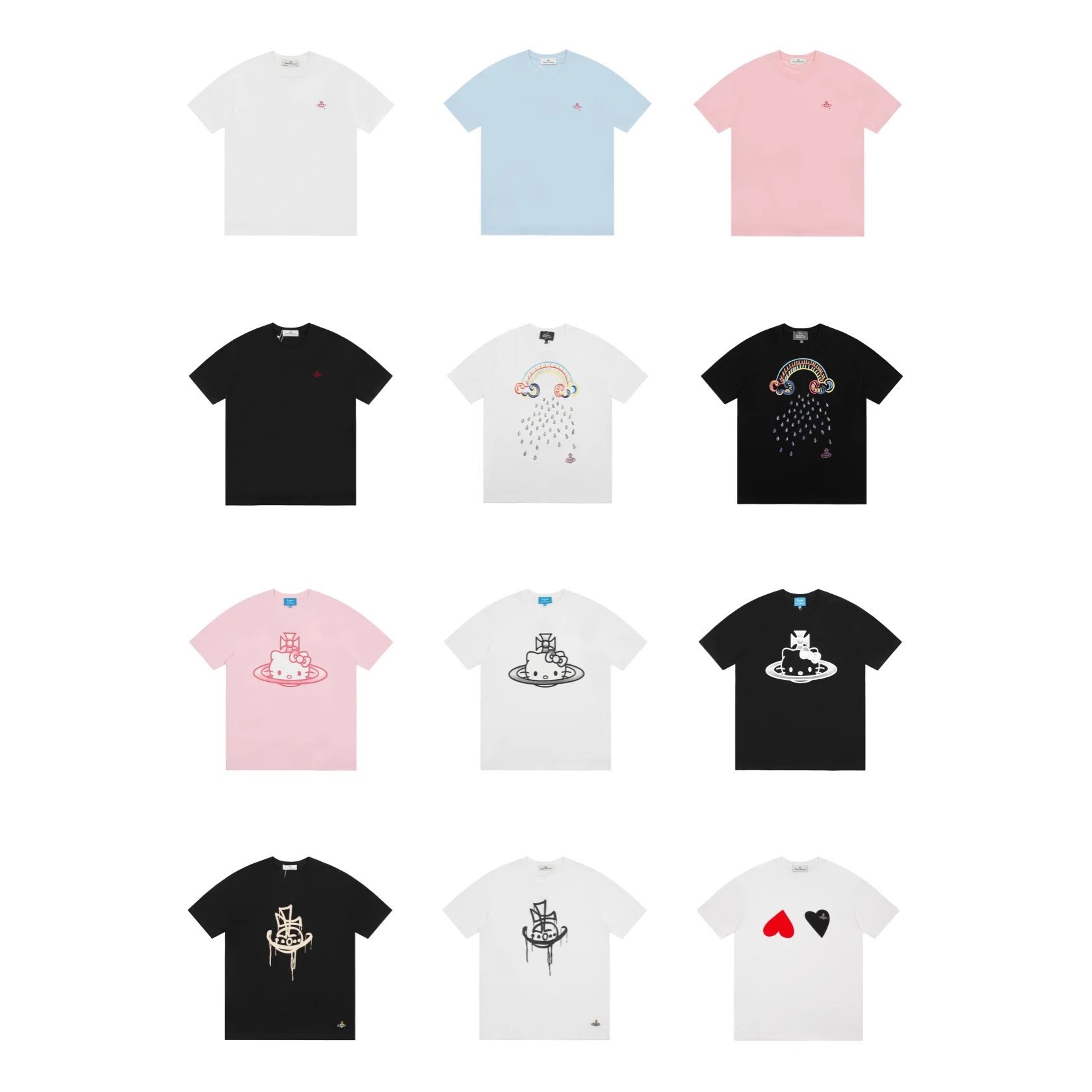 Vivienne Westwood Black Short Sleeve T-Shirt