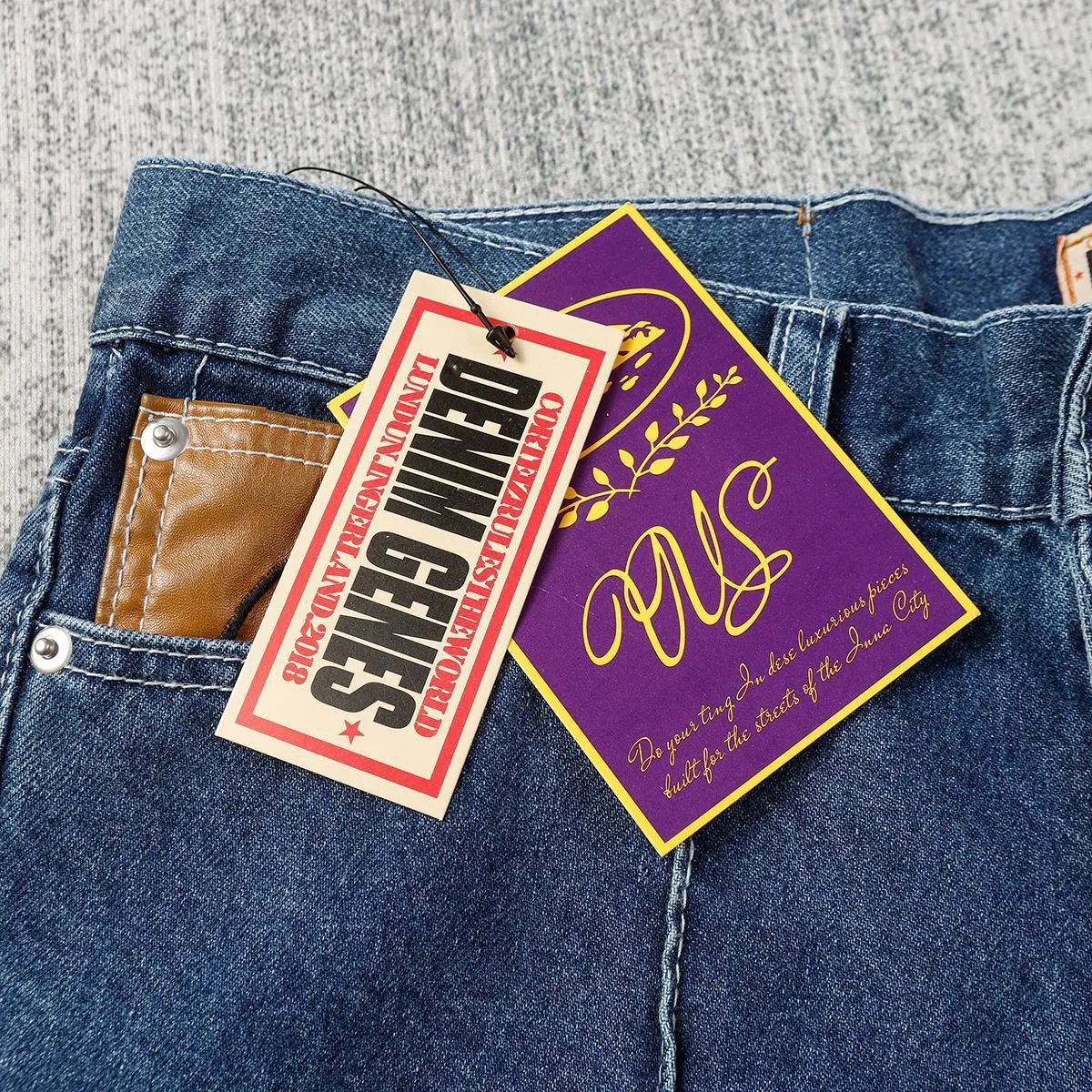 Denim Tears Denim Hooded Jacket Blue Outerwear - 27