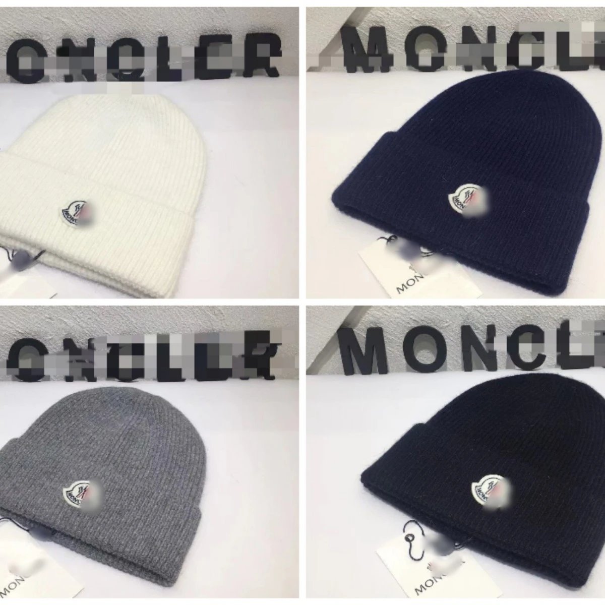 Moncler Beanie in Wh