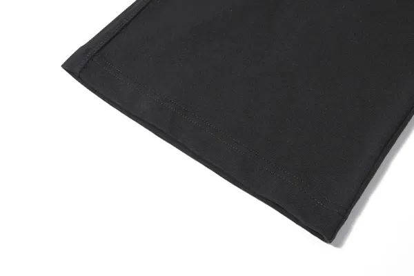 Acne Studios Logo Patch Wide-Leg Sweatpants Black - 10