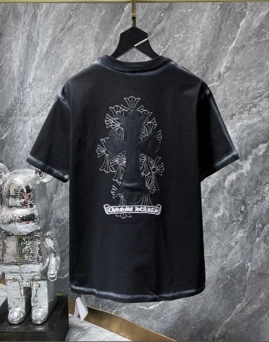 Off-White Caution Graphic Print Gray T-Shirt - 24