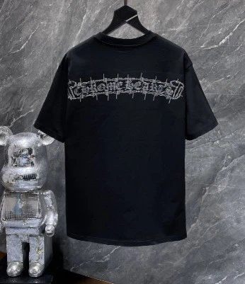 Comme des Garçons PLAY x Barbed Wire Graphic Black T-Shirt - 1