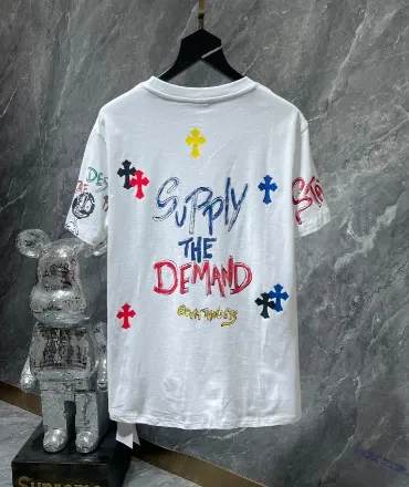 Off-White Caution Graphic Print Gray T-Shirt - 21