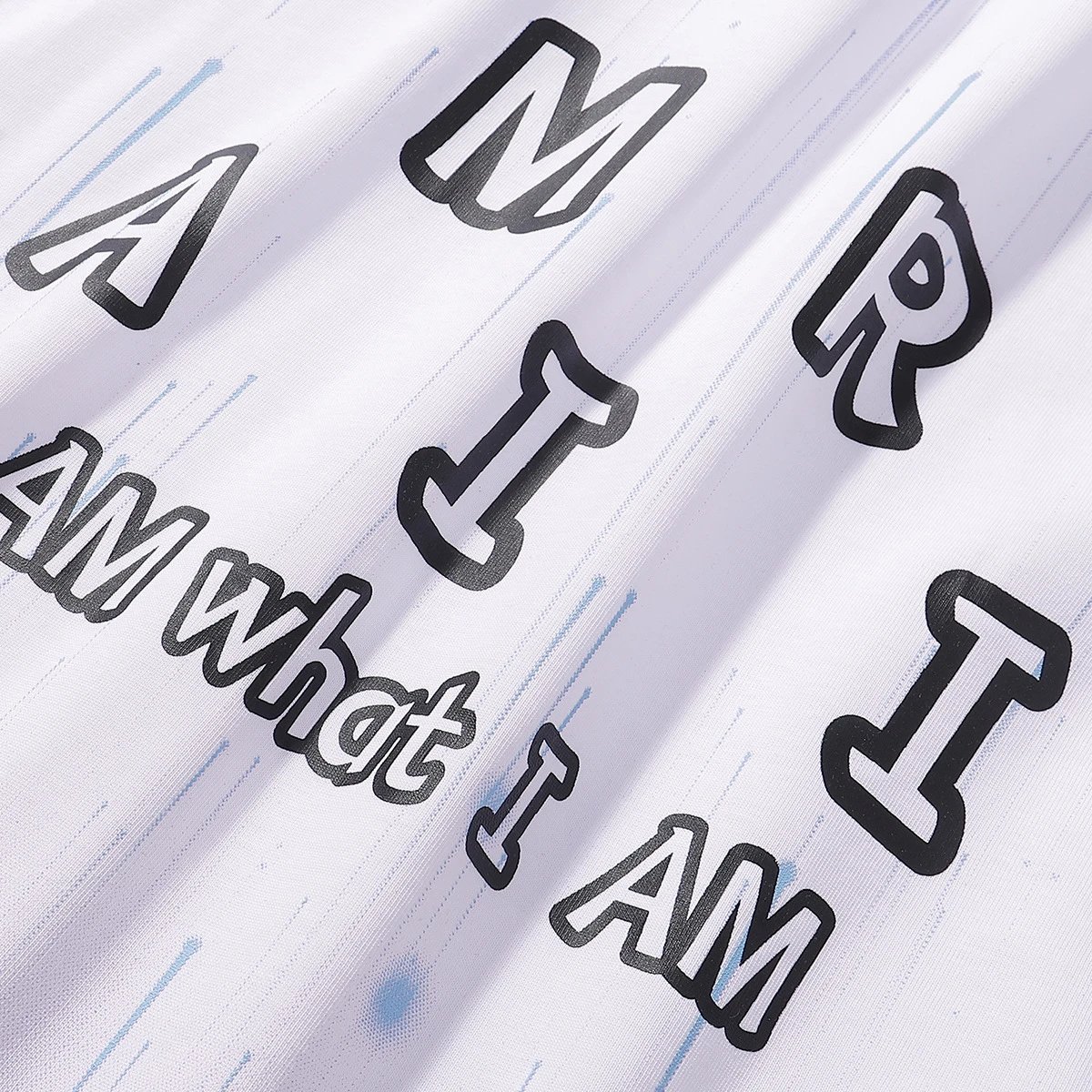 MRAI I Am What I Am Graphic Print White T-Shirt - 31