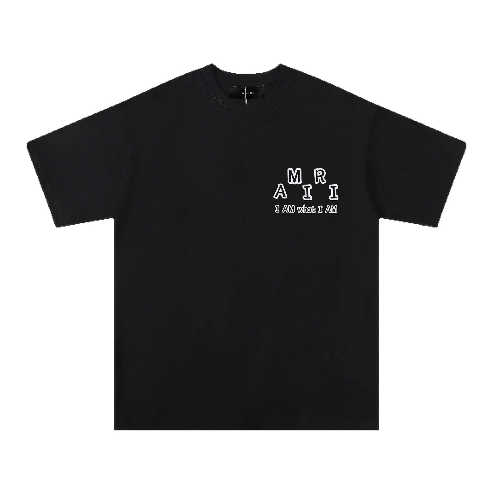 Amiri MRAII Black White Graphic Oversized T-Shirt