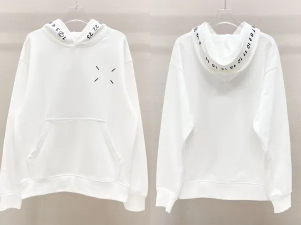 Off-White Numeric Hoodie White Hoodie - 1