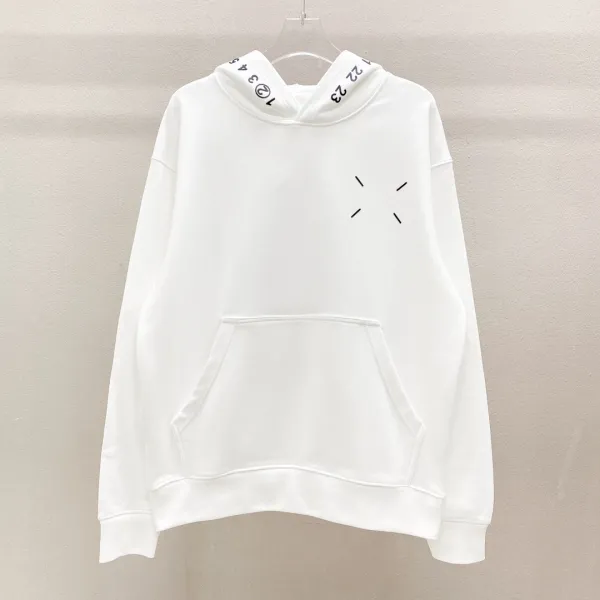 Off-White Numeric Hoodie White Hoodie - 43