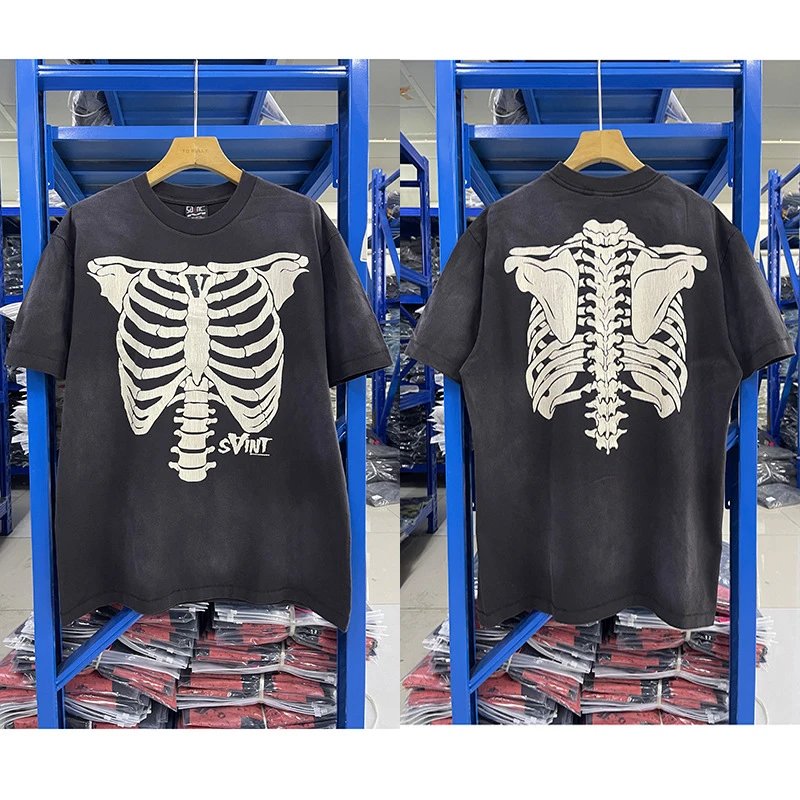 Washed gray skull limited edition SKU image