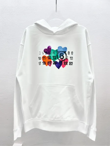 Off-White Numeric Hoodie White Hoodie - 30