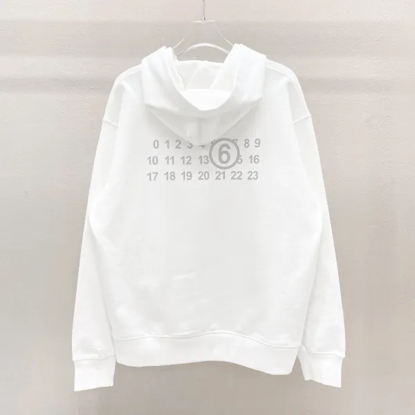 Off-White Numeric Hoodie White Hoodie - 50