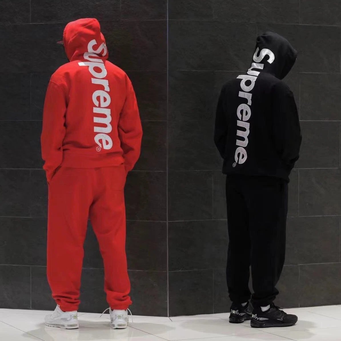 Supreme Red Hoodie a