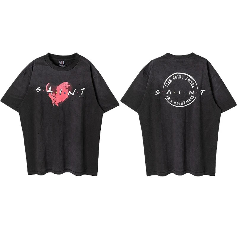 Red heart print SKU image