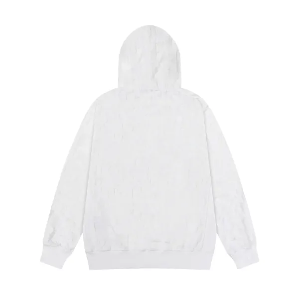 Dior Oblique Velvet Hoodie Navy - 10