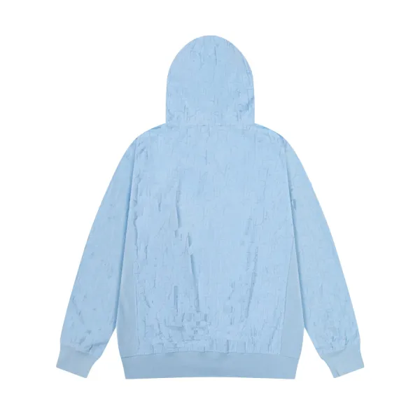 Dior Oblique Velvet Hoodie Navy - 6