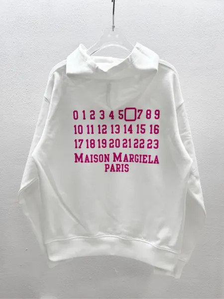 Off-White Numeric Hoodie White Hoodie - 5