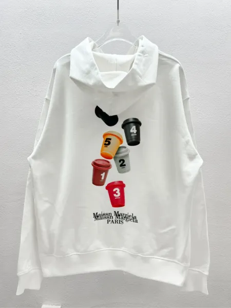 Off-White Numeric Hoodie White Hoodie - 23