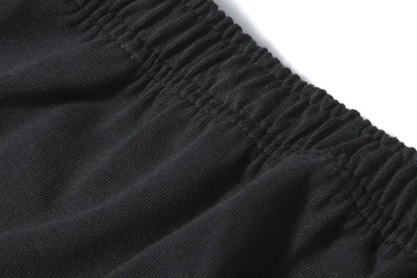 Acne Studios Logo Patch Wide-Leg Sweatpants Black - 7