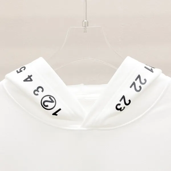 Off-White Numeric Hoodie White Hoodie - 46