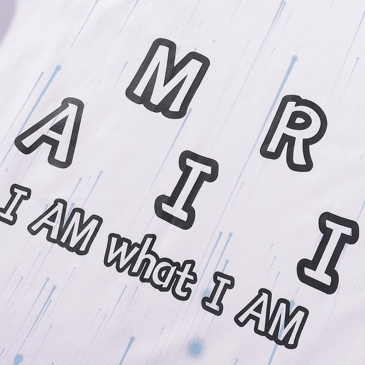 MRAI I Am What I Am Graphic Print White T-Shirt - 30