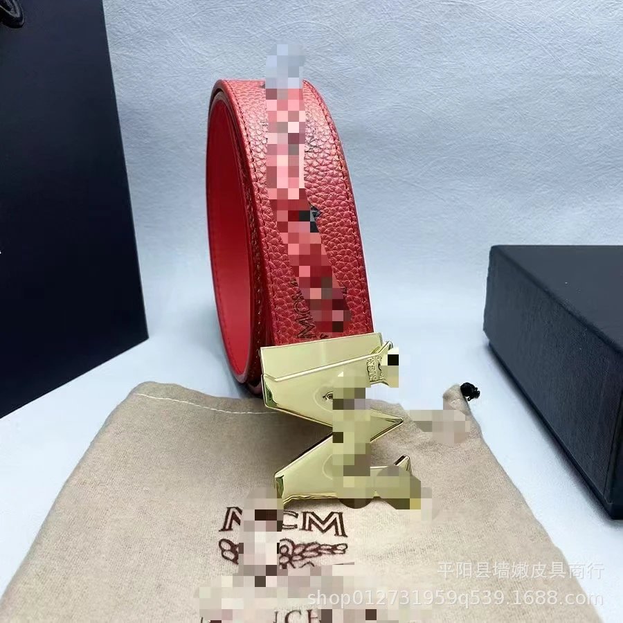 Red M Gold buckle SKU image