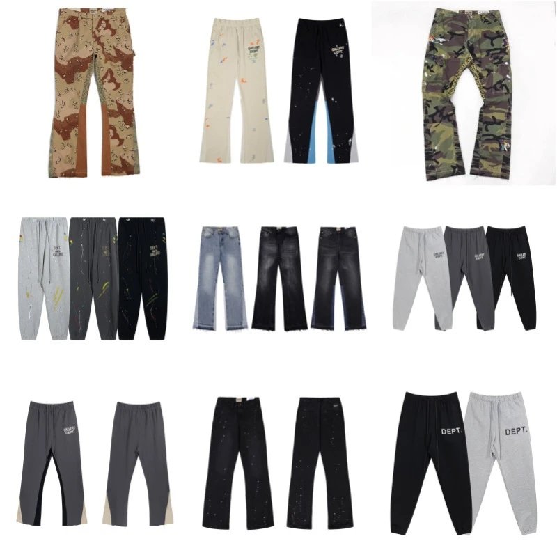Department 5 Black Paint Splatter Flare Jeans