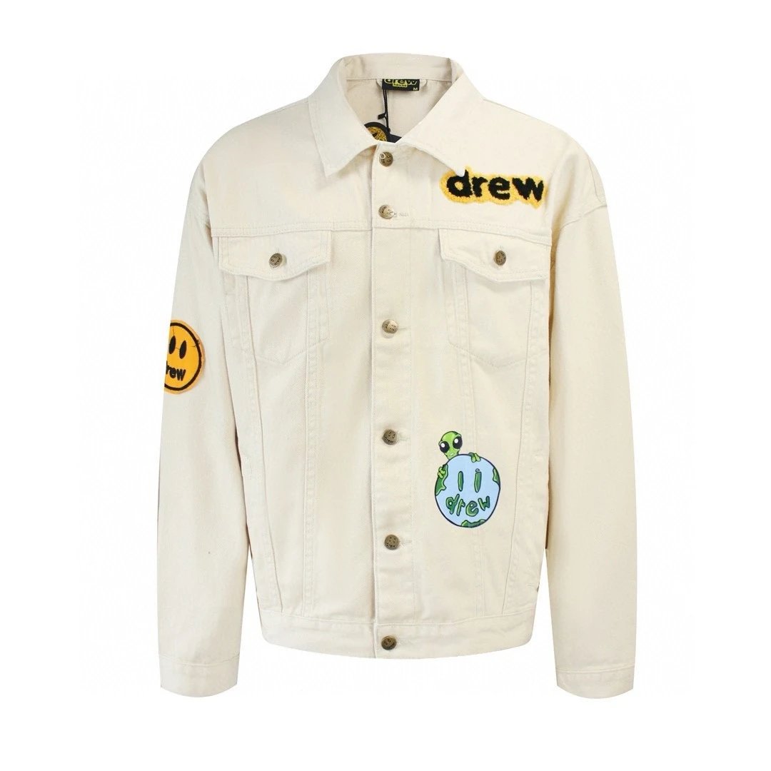 Drew White Denim Jac