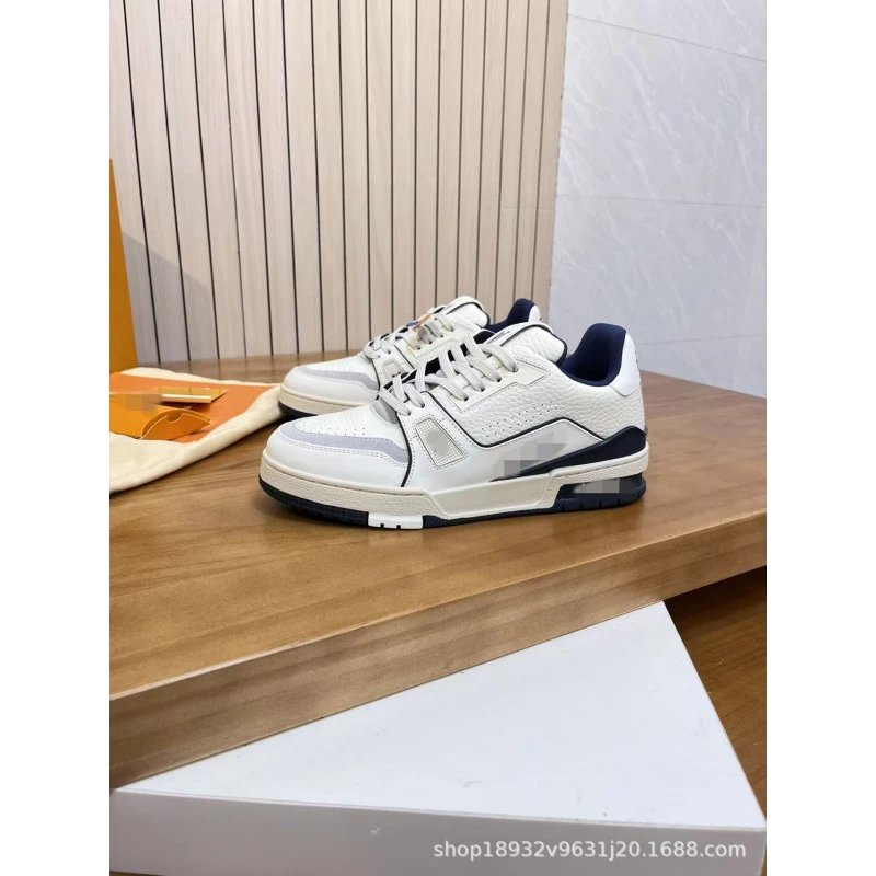 White and blue line SKU image