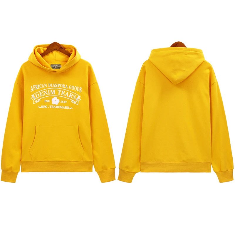 5645 Yellow Hoodie SKU image