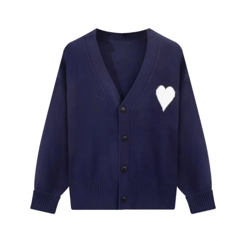Deep Blue【A 05 Jacquard cardigan】 SKU image