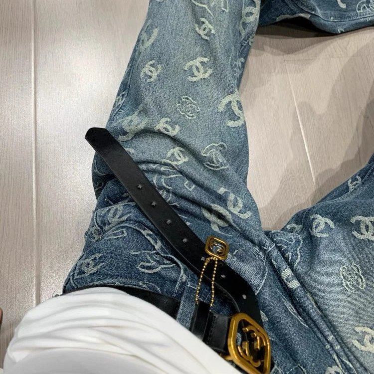 Chanel Blue Denim Je