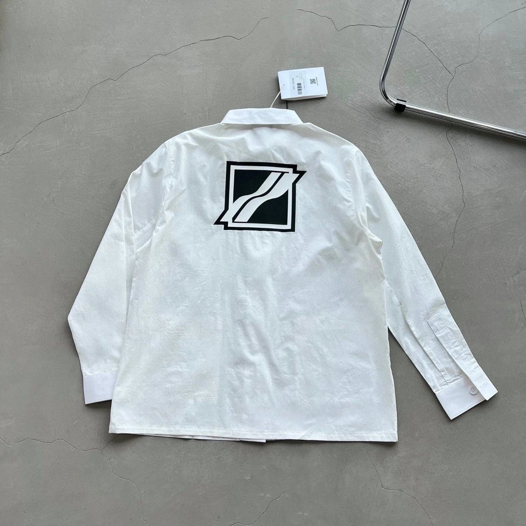 White Long Sleeve Sh