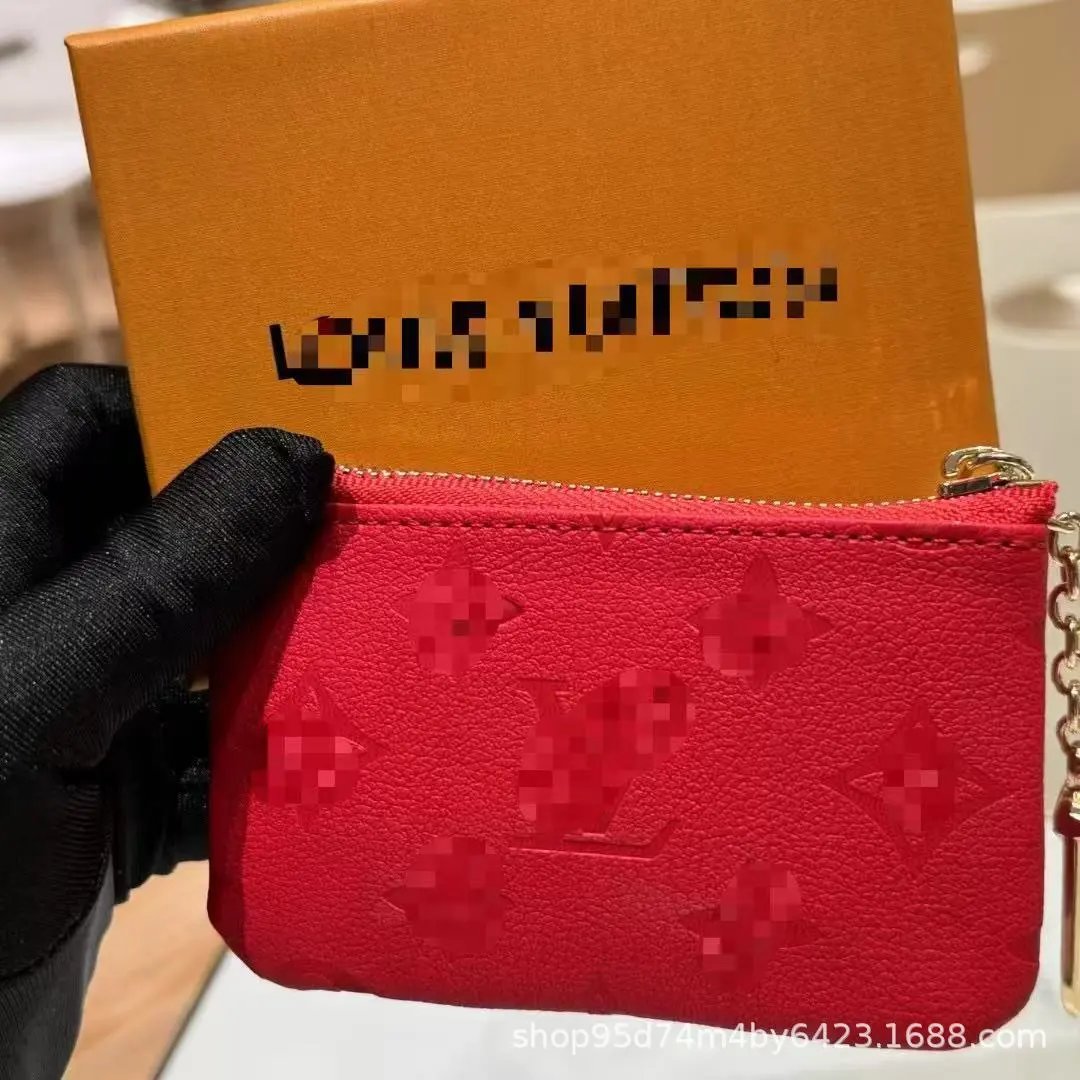 Red embossing