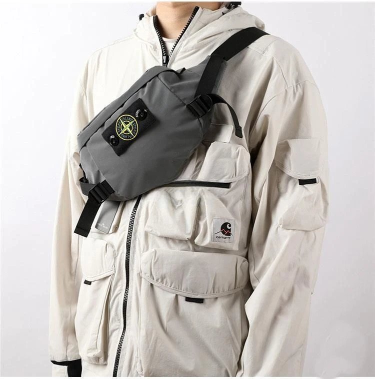 Stone Island Compass Patch Belt Bag Army Green - 19