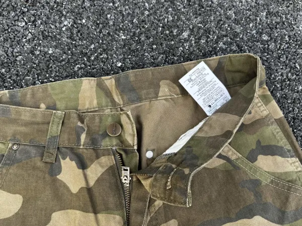 Design Camouflage Cargo Pants Army Green - 4