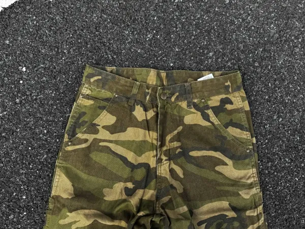 Design Camouflage Cargo Pants Army Green - 6