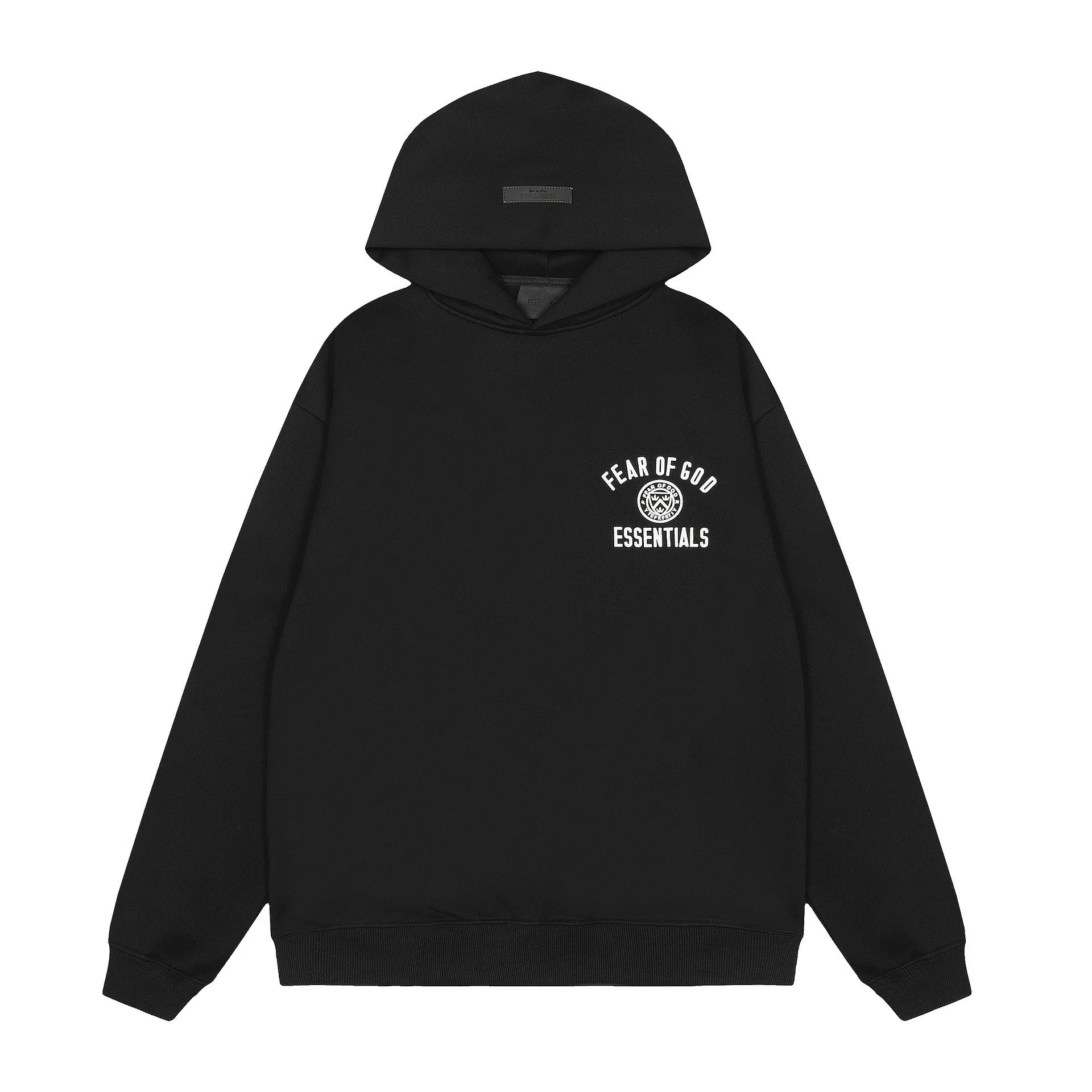 Fear of God Essentials Arch Logo Hoodie Navy - 6