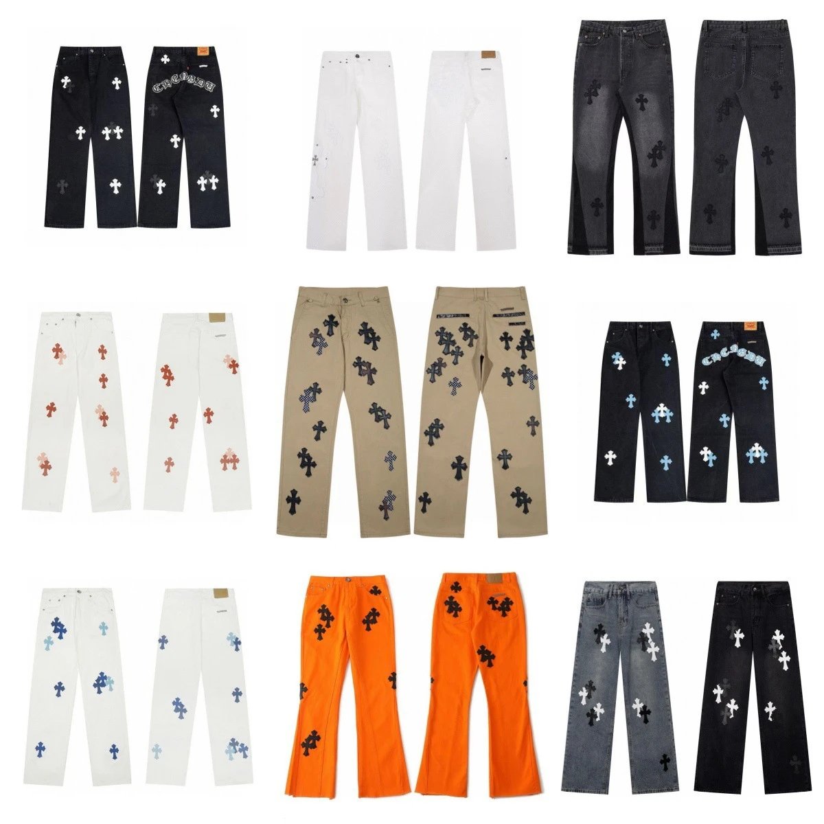 Cross Embroidered Je