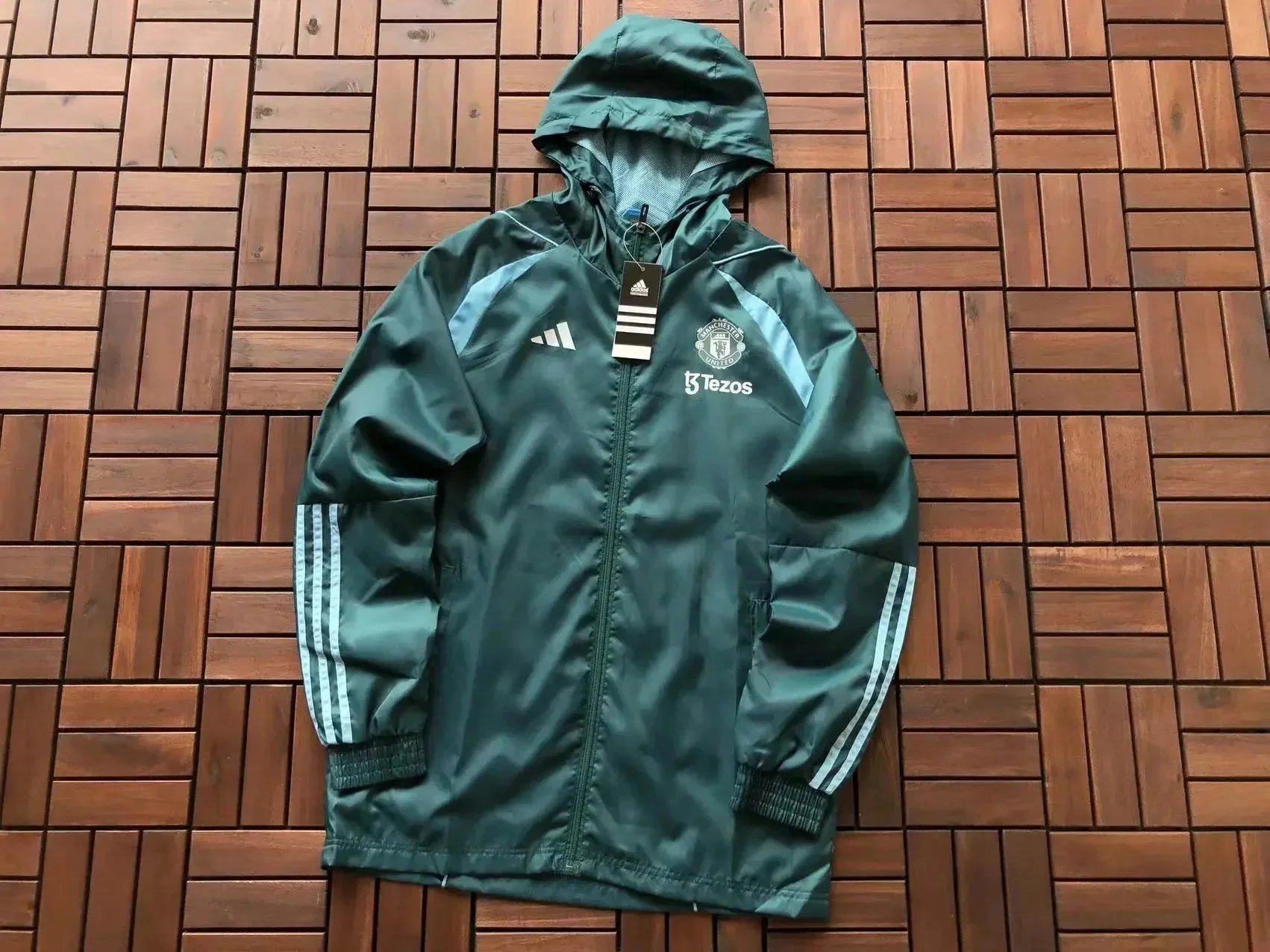 Adidas Germany National Team Windbreaker Jacket Black/White - 8