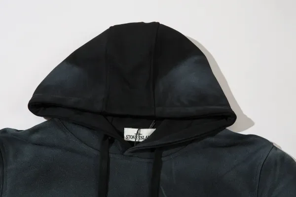 Stone Island Tank Shield Ghost Piece Gray Cargo Pants - 3