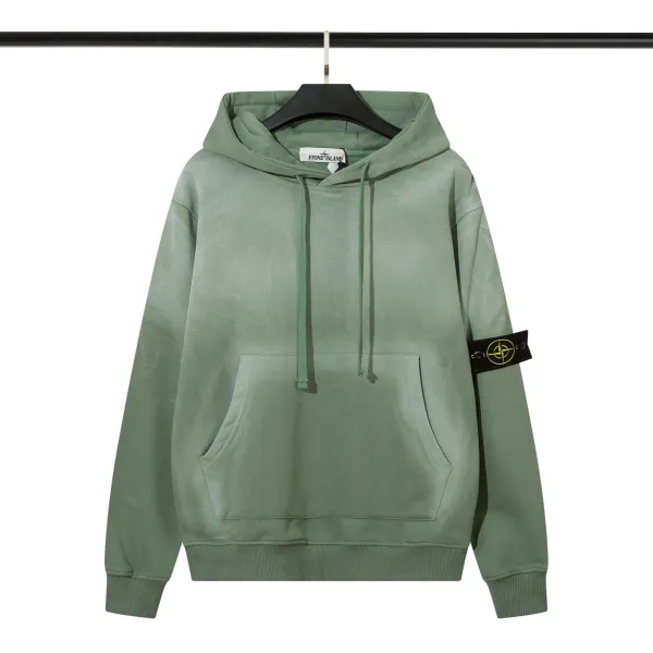 Stone Island Tank Shield Ghost Piece Gray Cargo Pants - 9