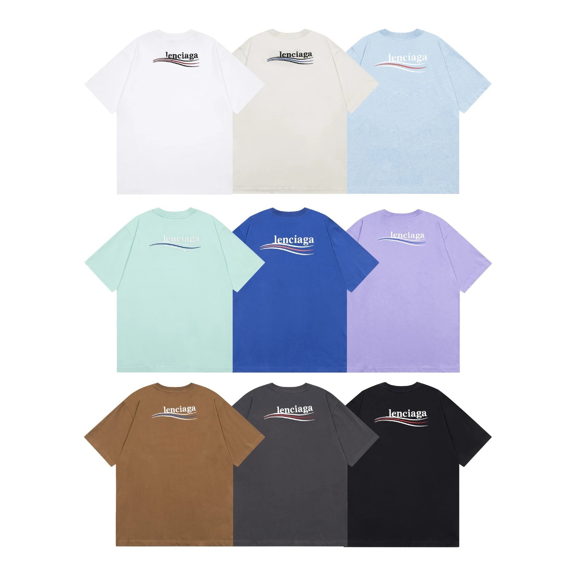 Balenciaga cola embroidery  T-