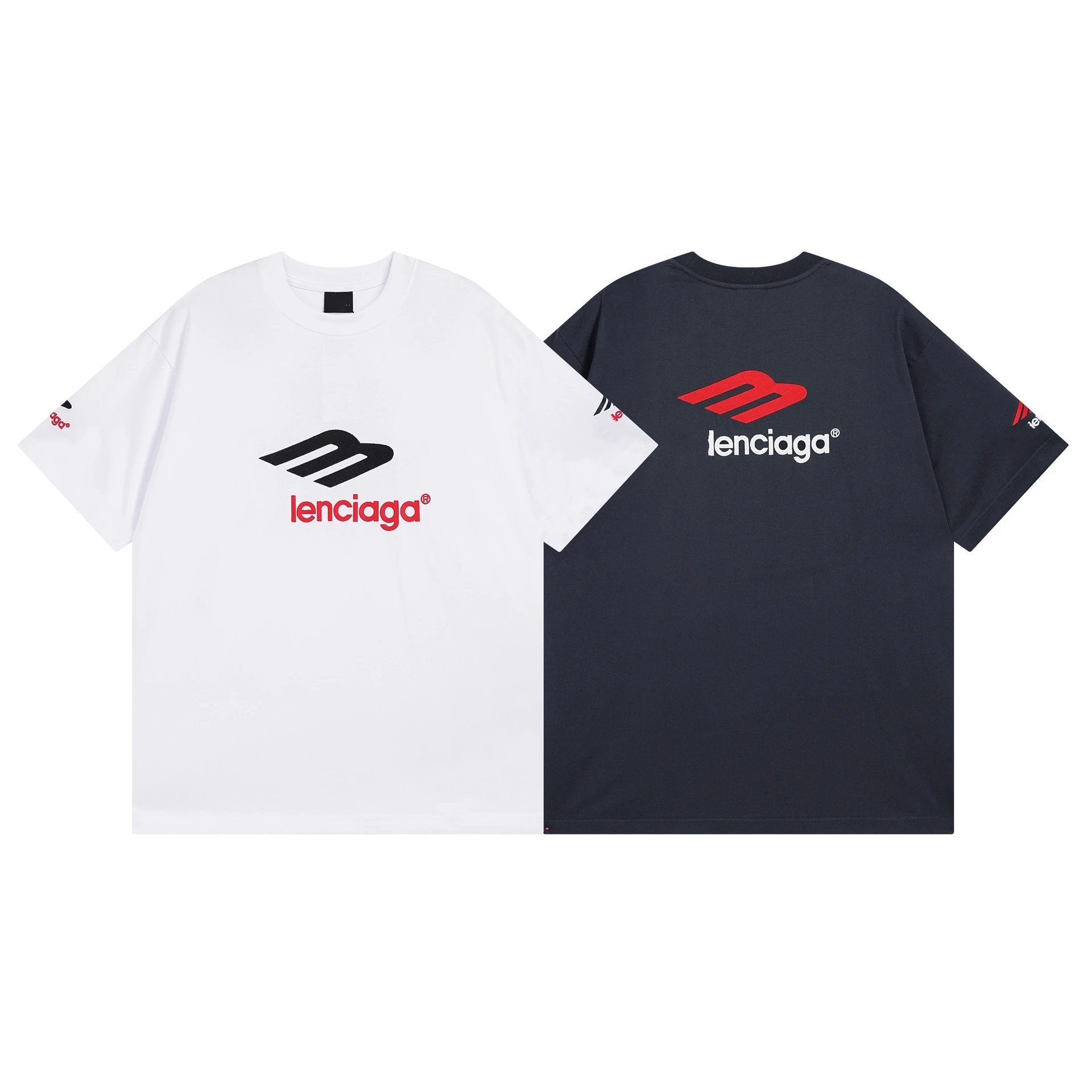 Balenciaga logo-embroidered co