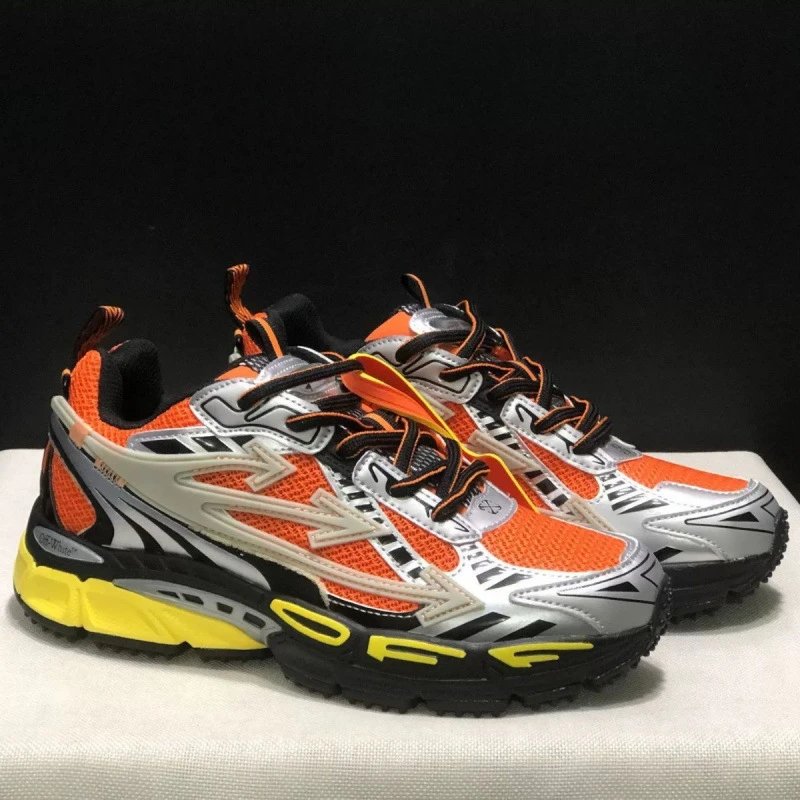 Unbranded Sneakers Chunky mesh with three-arrow side overlays image 4
