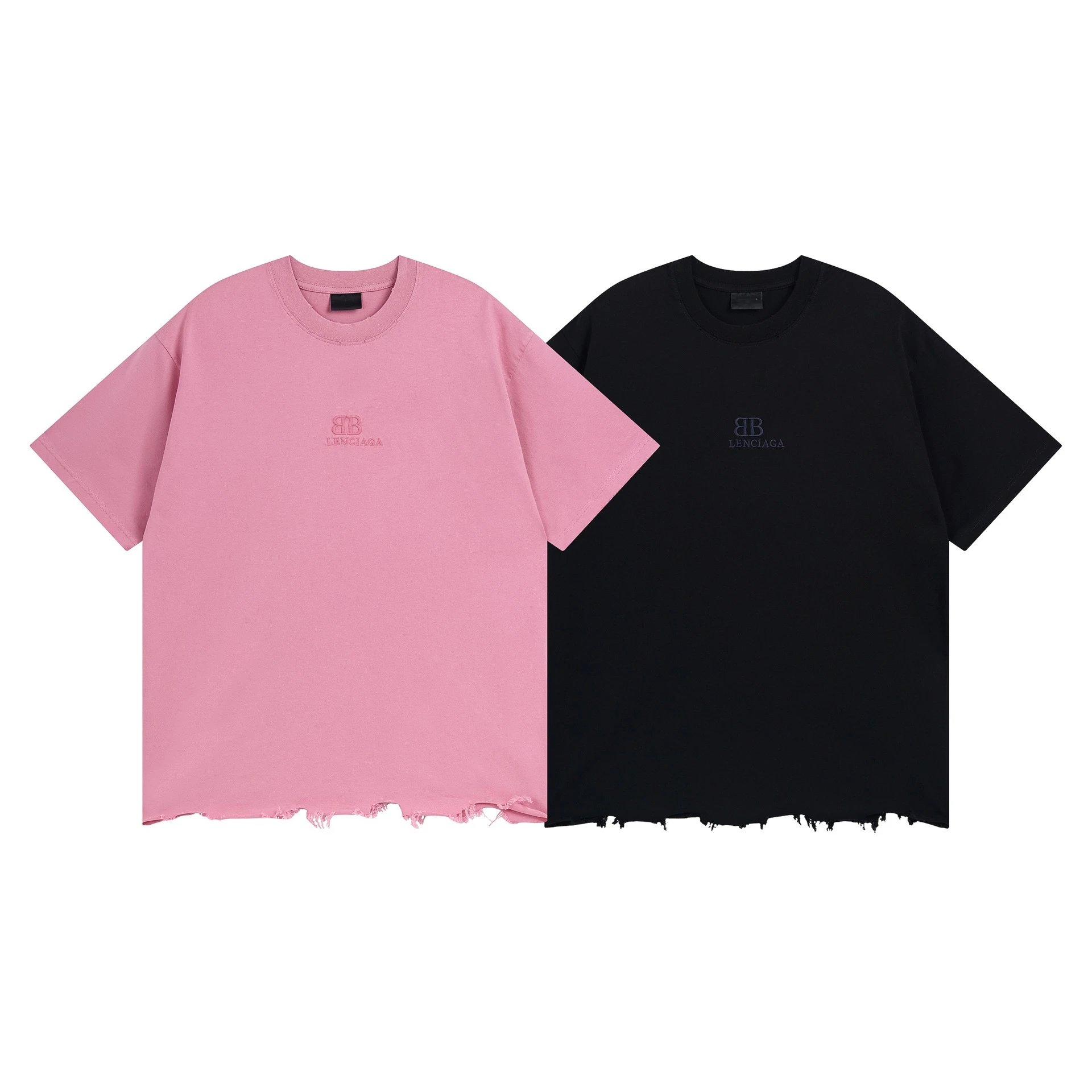 Balenciaga BB cropped T-shirt