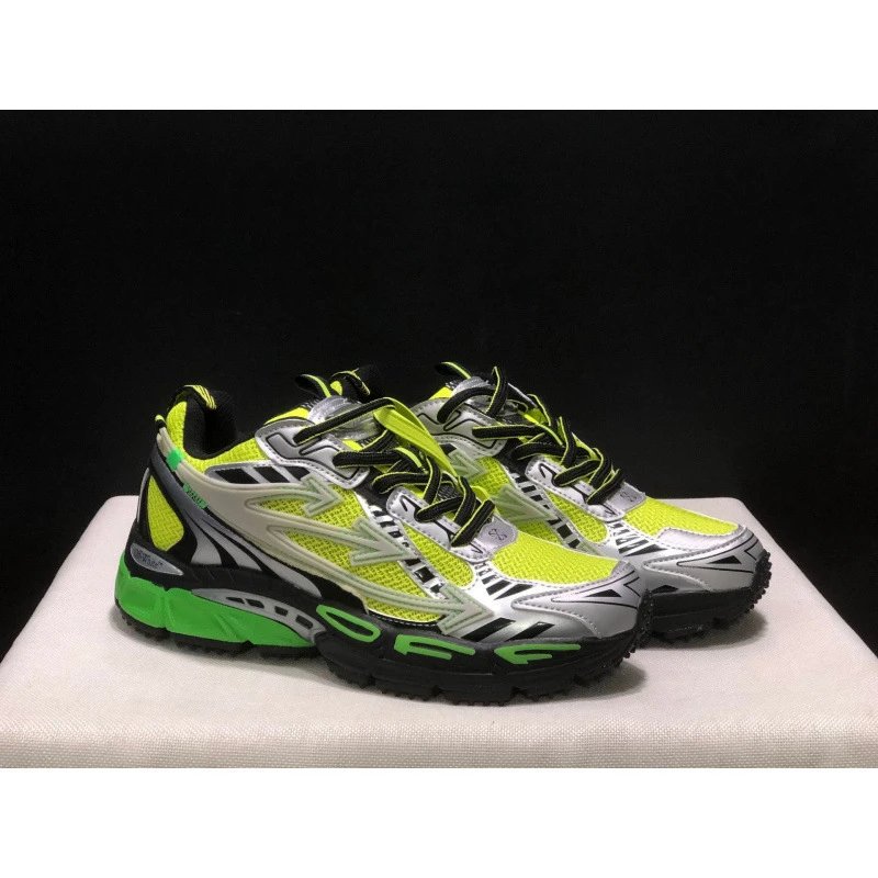 Unbranded Sneakers Chunky mesh with three-arrow side overlays — Light green