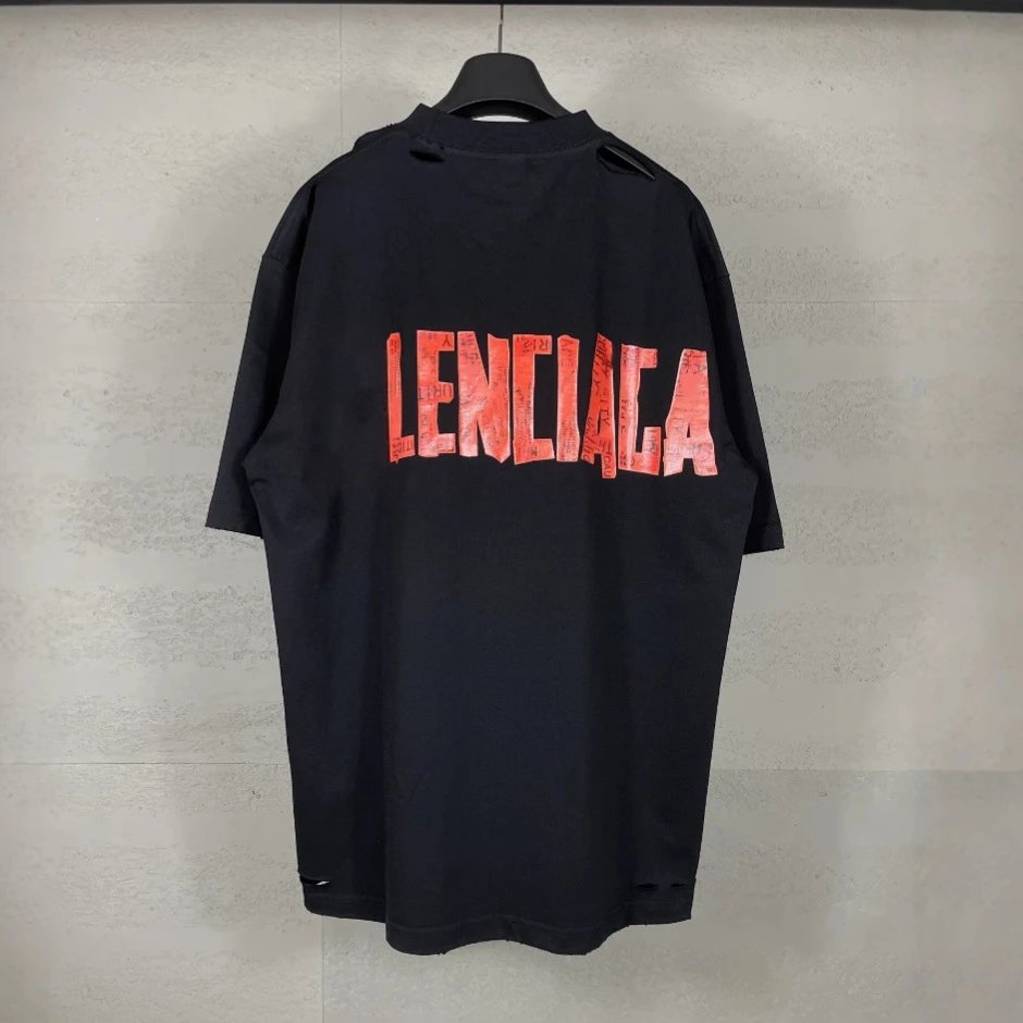 Balenciaga Tape Type   T-shirt