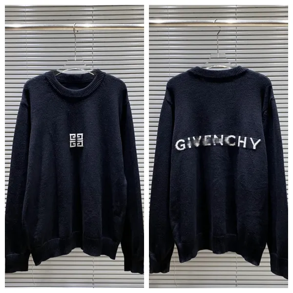 Givenchy 4G Logo Knit Sweater Black - 1