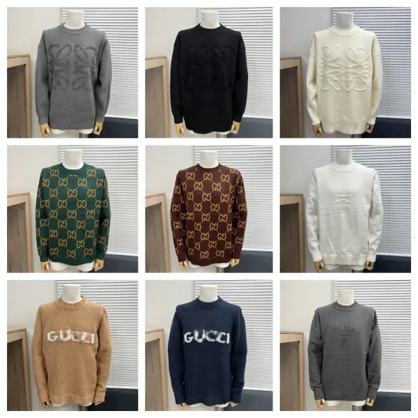Prada Embroidered Logo Crewneck Sweater White - 4