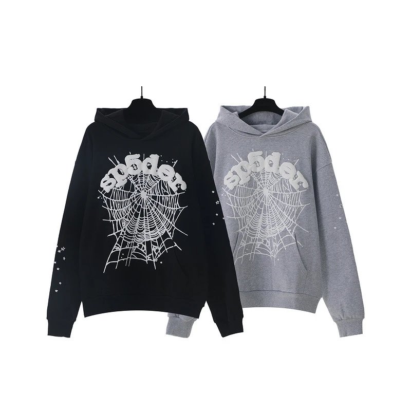 Sp5der OG Web Studded Zip Hood