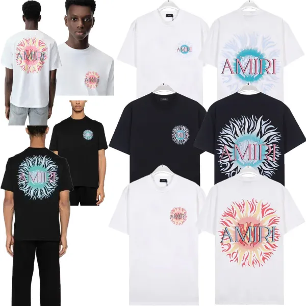 Amiri Sunburst Graphic T-Shirt Black - 5